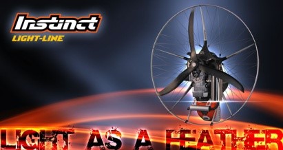 INSTINCT- könnyű, kis pilótáknak háti motor